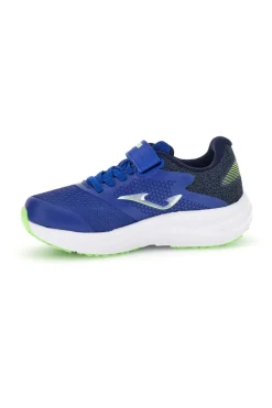 Scarpe sportive blu con chiusura a strappo e lacci Joma Speed Jr 2604