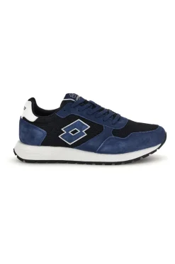 Scarpe sportive blu memory foam traspirante Lotto Trainer 2000 AMF