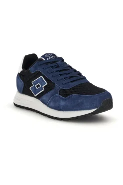 Scarpe sportive blu memory foam traspirante Lotto Trainer 2000 AMF