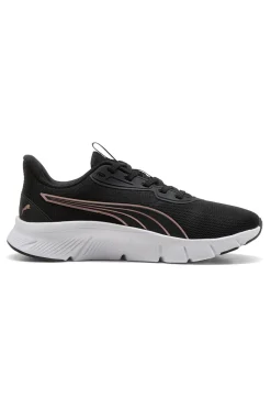 Scarpe sportive da donna nere e rosa con suola leggera Puma FlexFocus Lite Modern