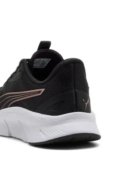 Scarpe sportive da donna nere e rosa con suola leggera Puma FlexFocus Lite Modern