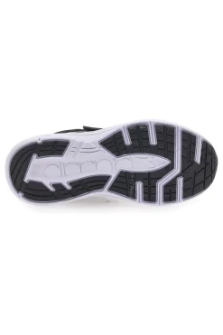 Scarpe sportive grigie con dettagli arancioni e chiusura a strappo Diadora SNIPE 3 JR