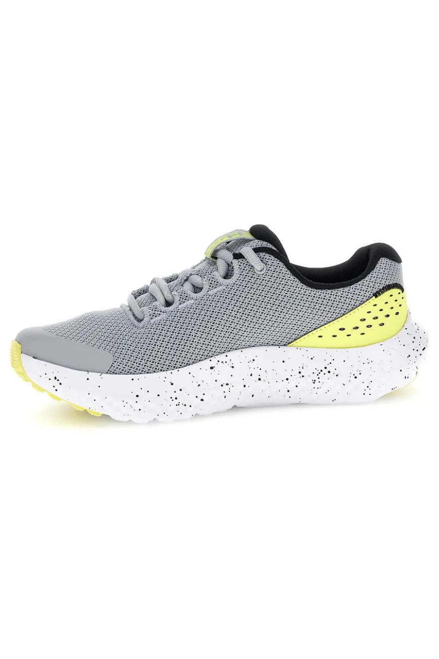 Scarpe sportive grigio giallo mesh traspirante Under armour Surge 4 BGS