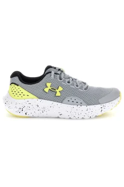 Scarpe sportive grigio giallo mesh traspirante Under armour Surge 4 BGS