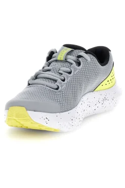 Scarpe sportive grigio giallo mesh traspirante Under armour Surge 4 BGS