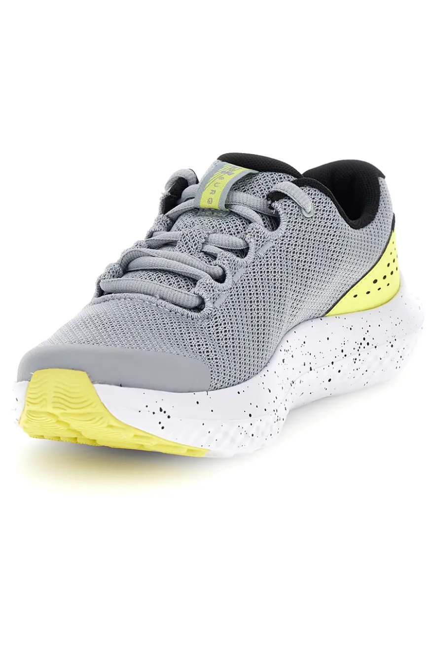Scarpe sportive grigio giallo mesh traspirante Under armour Surge 4 BGS
