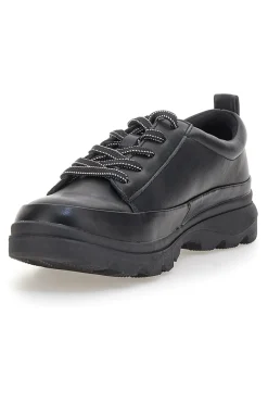 Scarpe sportive nere in materiale tecnico con zip Altemberg 9