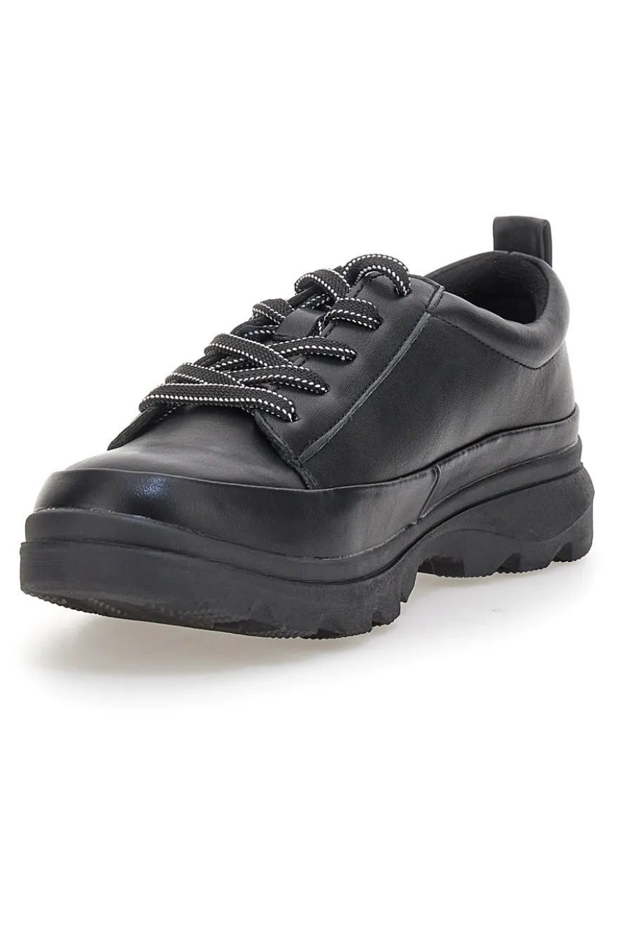 Scarpe sportive nere in materiale tecnico con zip Altemberg 9