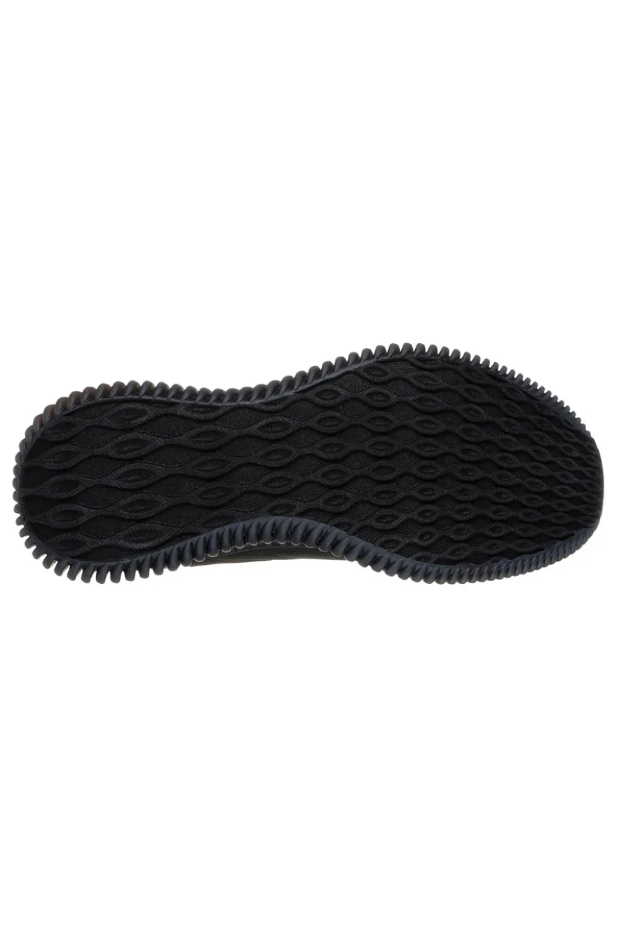 Scarpe sportive nere leggere con suola scolpita Skechers Bobs Geo How Marvelous
