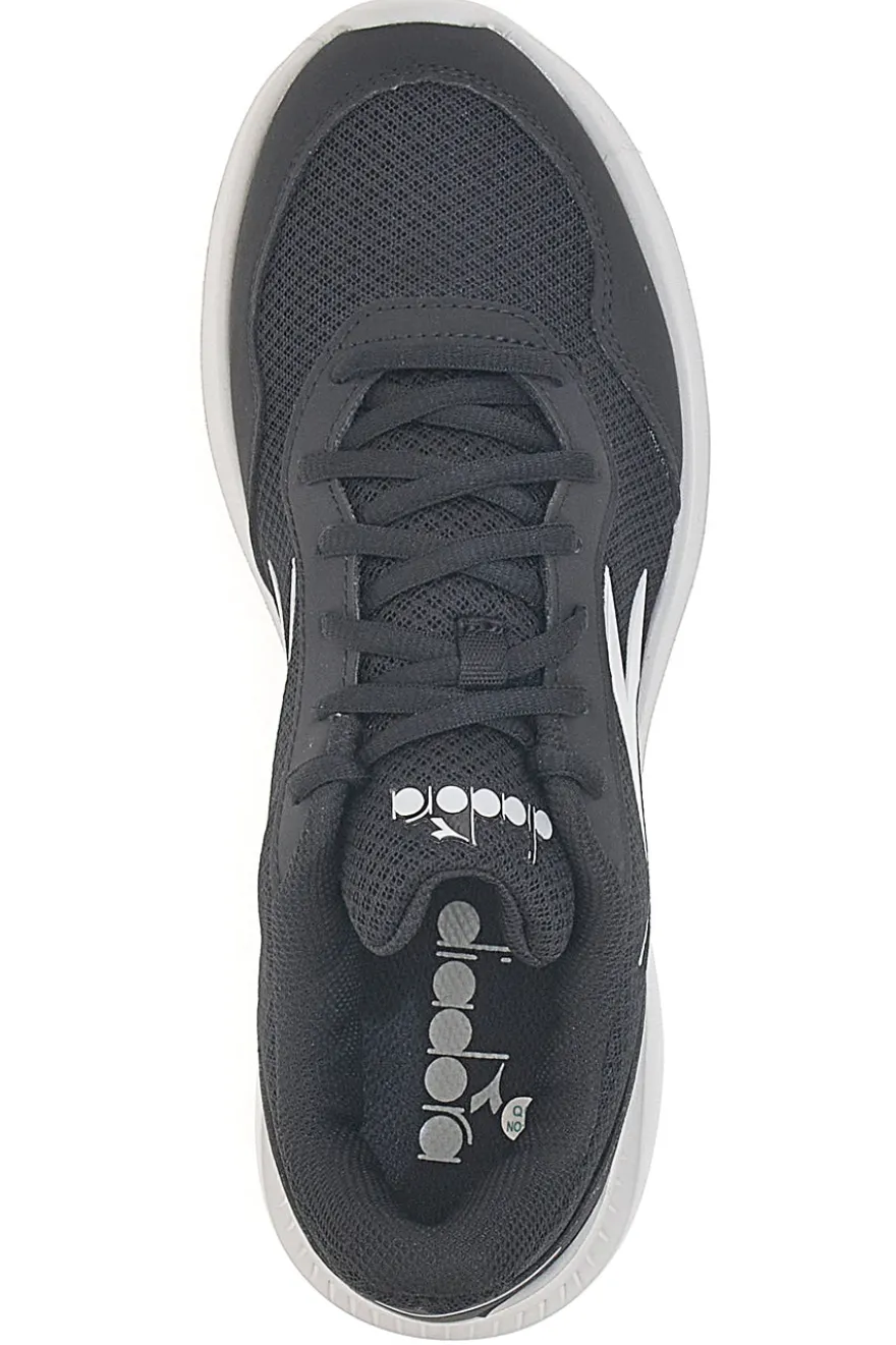 Scarpe sportive nere mesh traspirante Diadora Robin 6