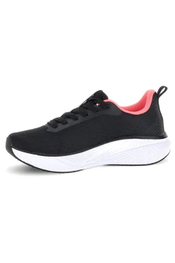 Scarpe sportive nero con inserti rosa traspiranti Lotto Speedride 900 II W