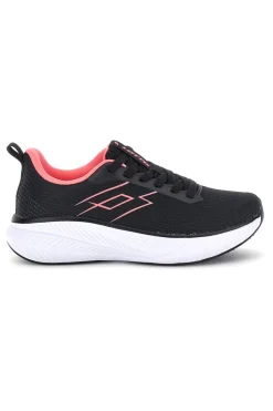 Scarpe sportive nero con inserti rosa traspiranti Lotto Speedride 900 II W