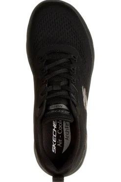 Scarpe sportive nero in mesh Skechers Arch fit summits daily flow
