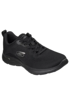 Scarpe sportive nero in mesh Skechers Arch fit summits daily flow