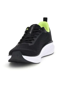 Scarpe sportive nero verde traspirante memory foam Lotto Speedride 900 II
