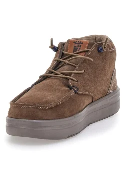 Scarpe Stringate Alte Marroni Marina Militare 1706