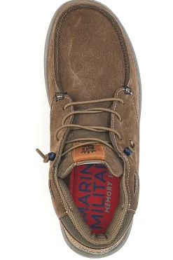 Scarpe Stringate Alte Marroni Marina Militare 1706