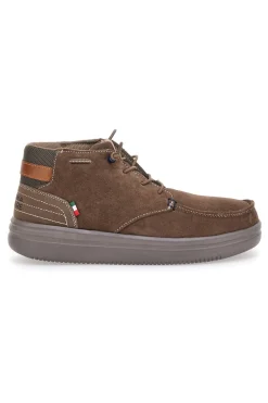 Scarpe Stringate Alte Marroni Marina Militare 1706