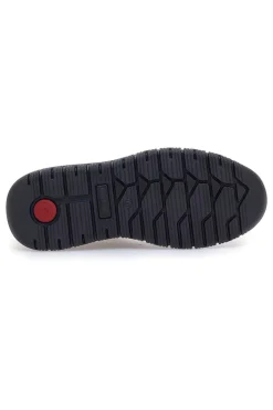 Scarpe Stringate Alte Marrone Fango In Vera Pelle Imac 652250