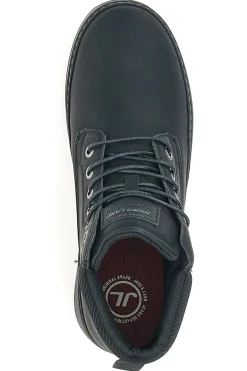 Scarpe Stringate Alte Nere Jhoes Land 324130