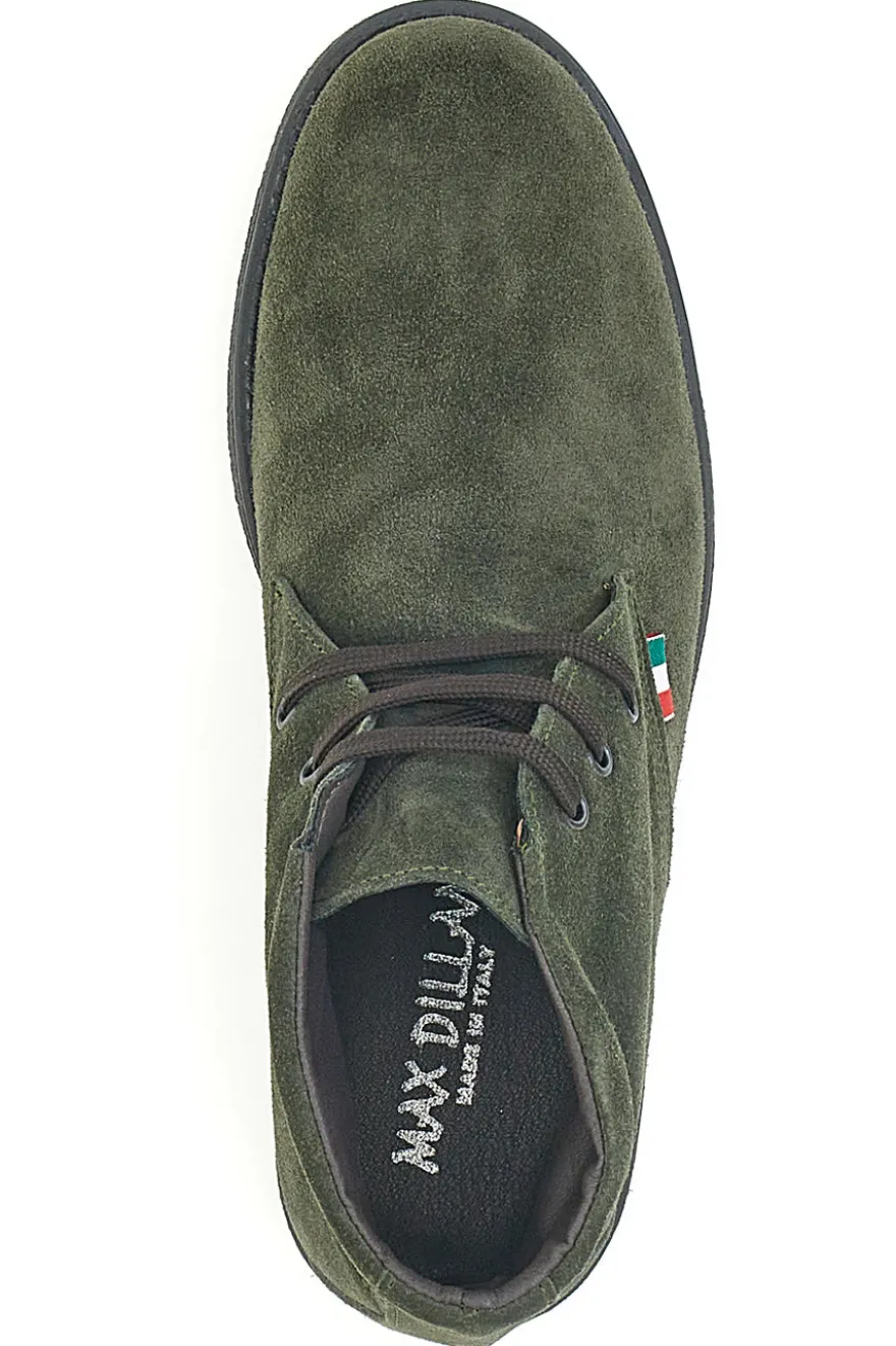 Scarpe Stringate Alte Verdi Max Dillan 2810