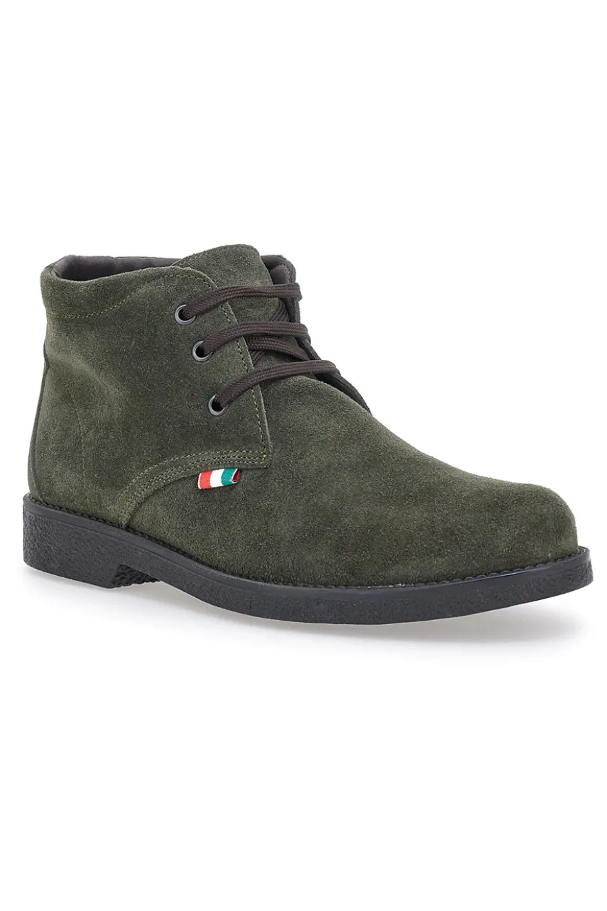 Scarpe Stringate Alte Verdi Max Dillan 2810