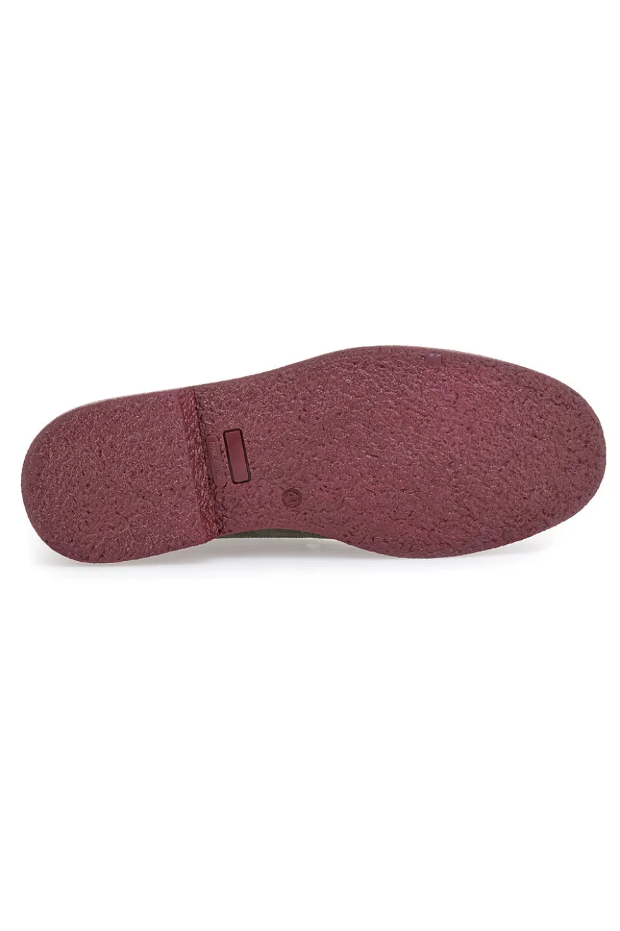 Scarpe Stringate Alte Verdi In Pelle Scamosciata Pittarello Class 322
