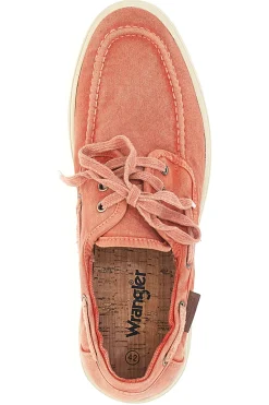 Scarpe Stringate arancio con Tomaia in Tela WRANGLER 20251033