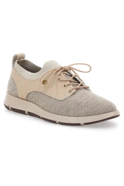 Scarpe Stringate Beige Casual Johes Land 411100
