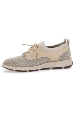 Scarpe Stringate Beige Casual Johes Land 411100