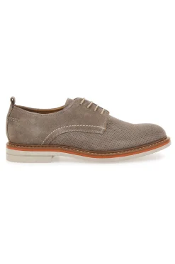 Scarpe Stringate Beige In Vera Pelle Pittarello Active 2401