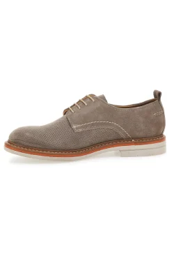 Scarpe Stringate Beige In Vera Pelle Pittarello Active 2401