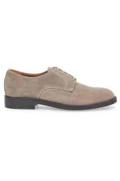 Scarpe Stringate Beige Vera Pelle Longford 600