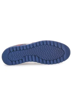Scarpe Stringate Bianche e Blu In Vera Pelle Made in Italy Pittarello Plus PT321