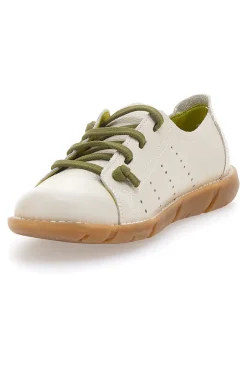 Scarpe Stringate Bianche In Vera Pelle Pittarello Tierra 30234
