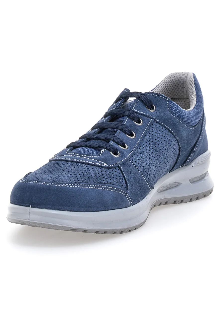 Scarpe stringate blu con comfort sole energy Marco brandi 23