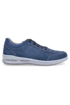 Scarpe stringate blu con comfort sole energy Marco brandi 23