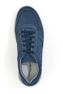 Scarpe stringate blu con comfort sole energy Marco brandi 23
