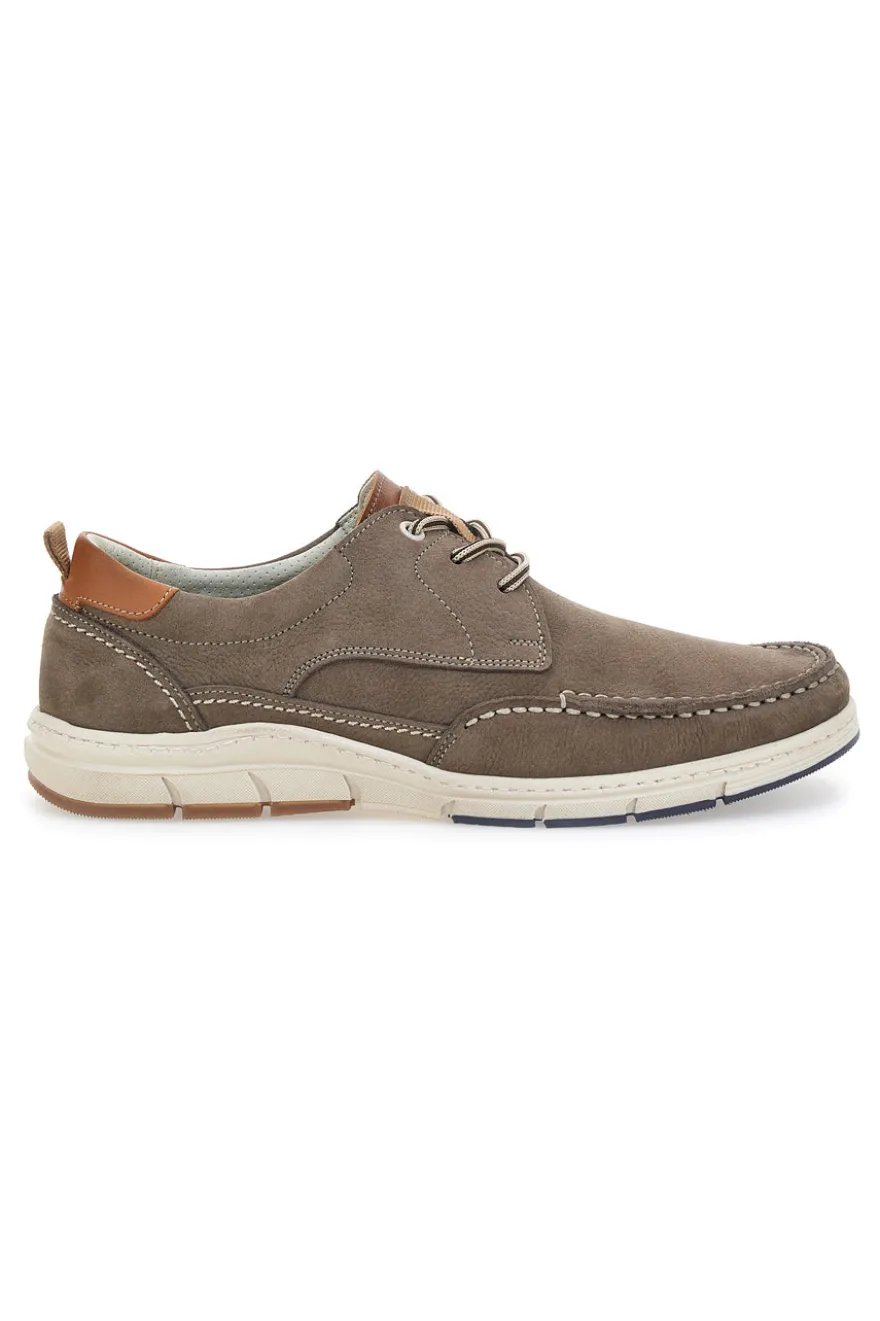 Scarpe Stringate Blu con Tomaia in Pelle PITTARELLO ECO 9704