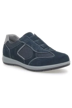 Scarpe Stringate Blu In Pelle Imac 751551760118