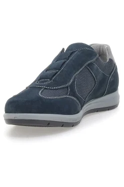 Scarpe Stringate Blu In Pelle Imac 751551760118
