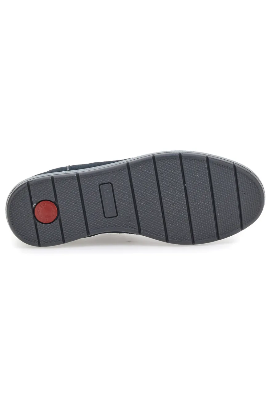 Scarpe Stringate Blu In Pelle Imac 751551760118