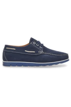 Scarpe Stringate Blu In Vera Pelle Claremorris 9