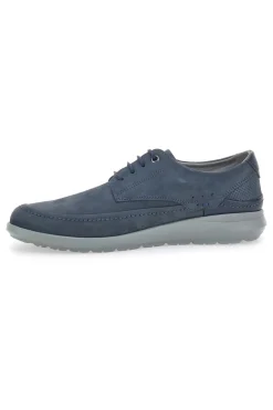 Scarpe Stringate Blu In Vera Pelle Longford 6412