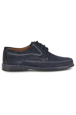 Scarpe stringate blu in vera pelle Jerpoint 1