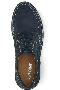 Scarpe stringate blu in vera pelle Jerpoint 1