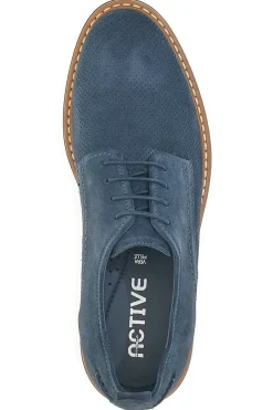 Scarpe Stringate Blu In Vera Pelle Pittarello Active 2401