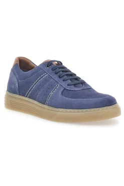 Scarpe Stringate Blu In Vera Pelle Pittarello Active 2421