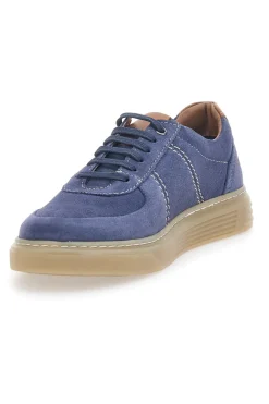 Scarpe Stringate Blu In Vera Pelle Pittarello Active 2421