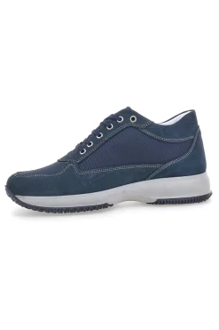 Scarpe Stringate Blu In Vera Pelle Made In Italy Jerpoint 620